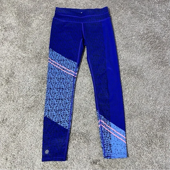 Athleta Asym Sonar Camo 7/8 Leggings XS - Picture 2 of 9